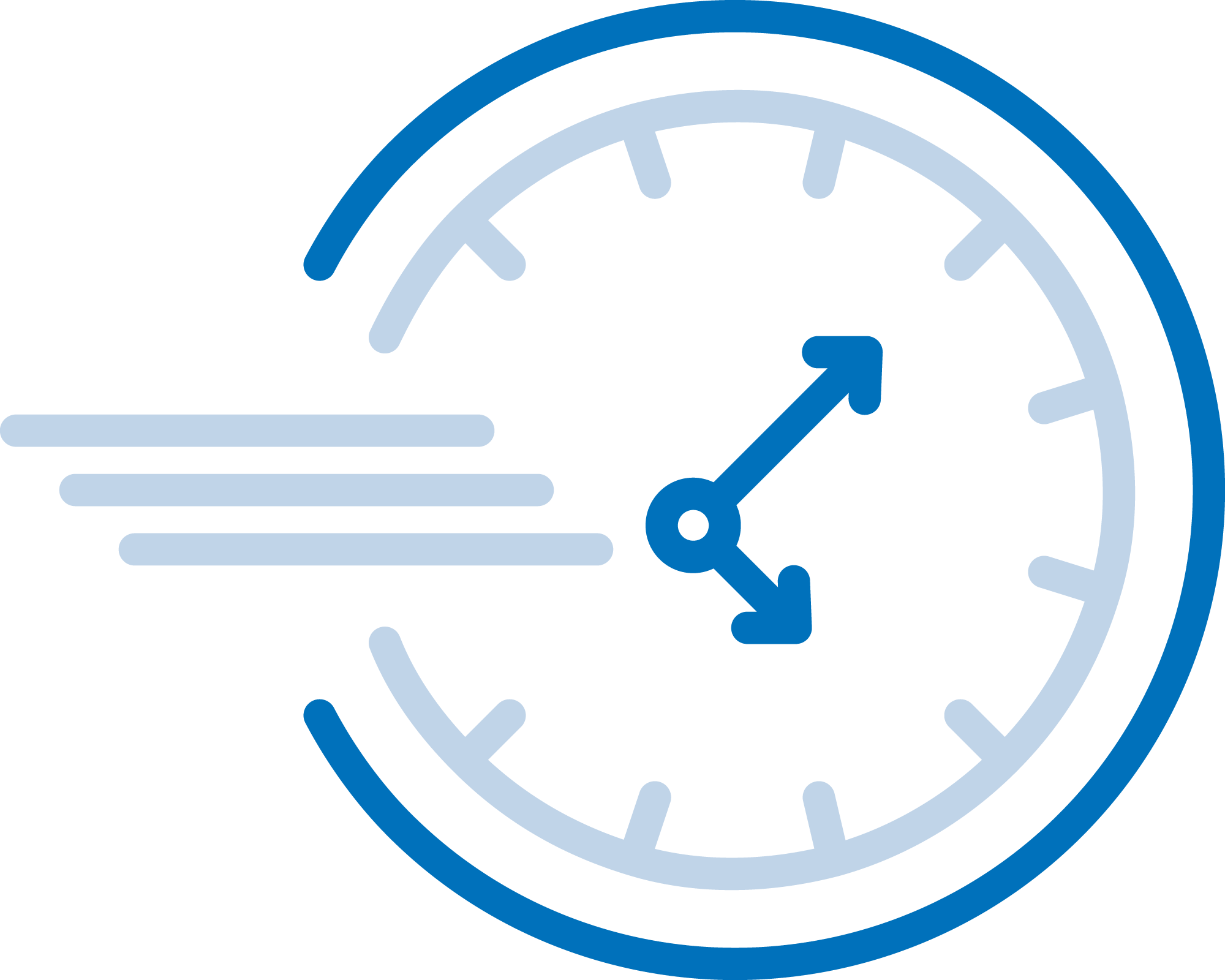 Icon - Fast Resolution Blue